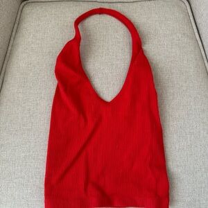 urban outfitters out from under red halter top